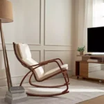 كرسي هزاز خشب بتصميم فتوشيني