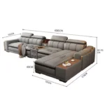 ⁦كنب زاوية استرخاء متعددة الاستخدامات⁩ - الصورة ⁦12⁩