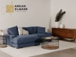 كنب زاوية بتصميم حديث