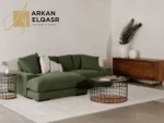 كنب زاوية بتصميم حديث