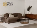كنب زاوية بتصميم حديث