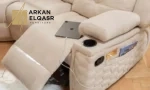 كنب زاويه بتصميم ريكلاينر سول