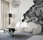 كنب مودرن بتصميم مقطع