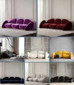 ⁦كنب مودرن بتصميم مقطع⁩ - الصورة ⁦8⁩