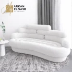 طقم كنب بتصميم حلزوني