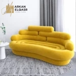 طقم كنب بتصميم حلزوني