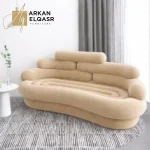 طقم كنب بتصميم حلزوني