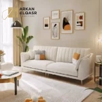 كنب جلد بتصميم ايطالي