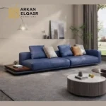 كنب مودرن جلد بتصميم ايطالي