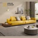كنب مودرن جلد بتصميم ايطالي