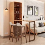 كورنر كوفي بتصميم اوروبي خشبي