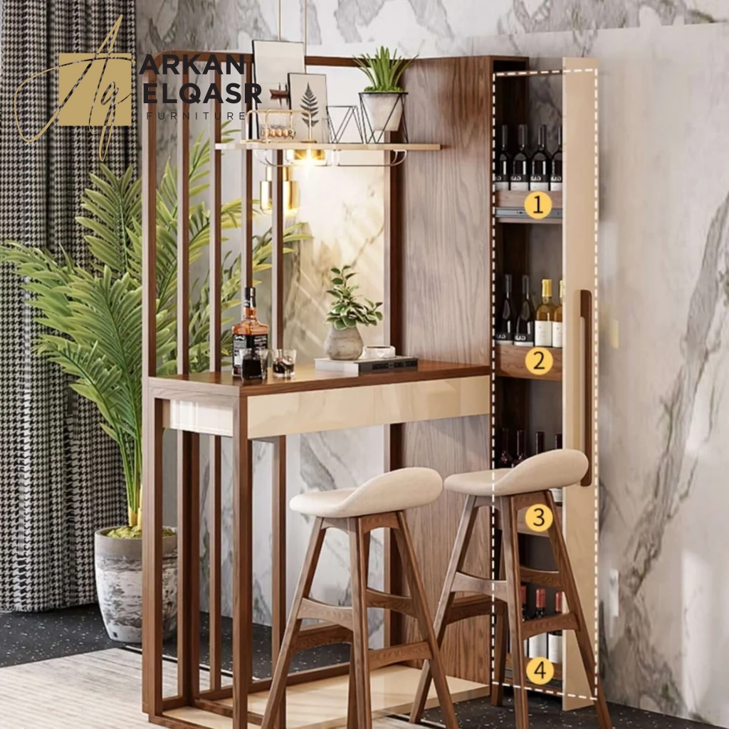 كورنر كوفي بدرج تخزين
