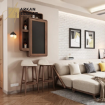 كورنر كوفي قابل للطي خشبي فاخر