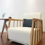 كرسي هزاز خشب حديث