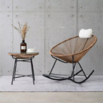 كرسي هزاز استرخاء دائري فاخر