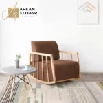 كرسي هزاز خشب حديث