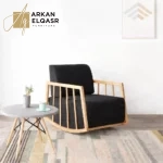 كرسي هزاز خشب حديث