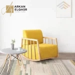 كرسي هزاز خشب حديث