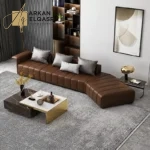 كنب زاوية جلد ايطالي راقي (1)