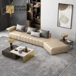 كنب زاوية جلد ايطالي راقي (1)