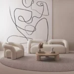 كنب مودرن بتصميم فريد