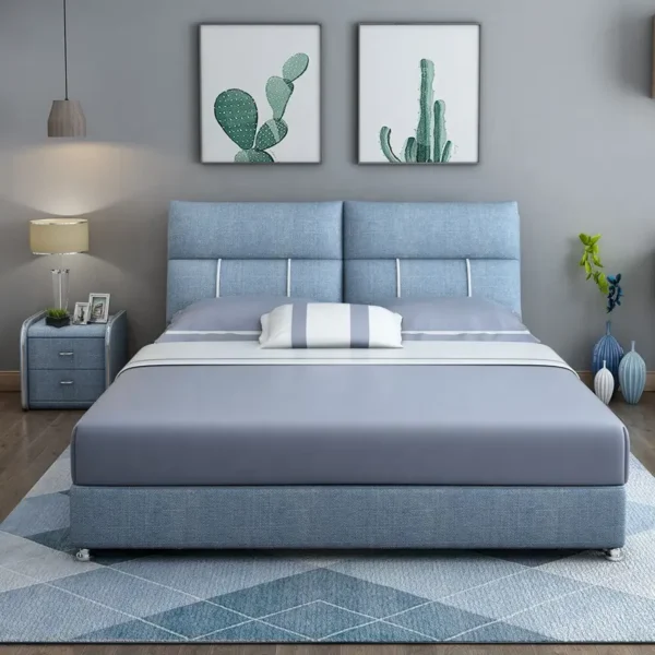 سرير مودرن مع اماكن تخزين متعددة