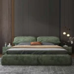 سرير مودرن مع 2 كومود