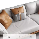 ⁦كنب زاوية مودرن بتصميم ايطالي⁩ - الصورة ⁦4⁩