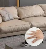 ⁦كنب زاوية جلد مميزة بتصميم فاخر⁩ - الصورة ⁦10⁩