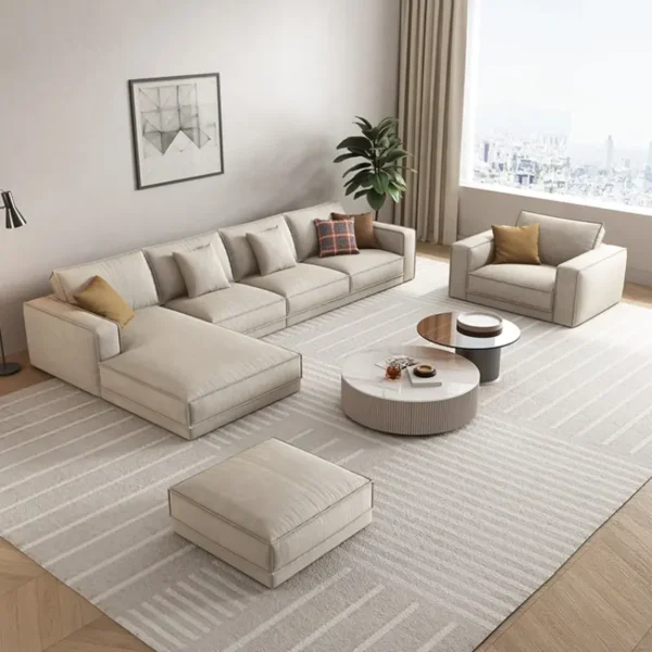 كنبة زاوية مميزة بتصميم راقي