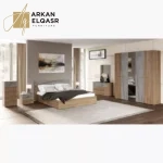 خزانة ملابس 5 أبواب ومرآة من فيرو