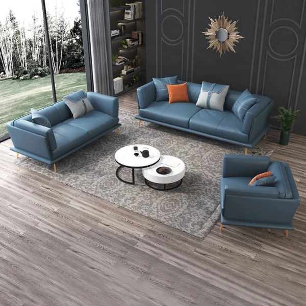 طقم كنب بتصميم ايطالي فاخر