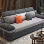 كنب سرير مع مساحة تخزين فاخرة