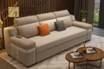 كنب سرير مع مساحة تخزين فاخرة