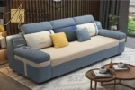 كنب سرير مع مساحة تخزين فاخرة