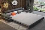 كنب سرير مع مساحة تخزين فاخرة