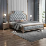 سرير مع كومود بتصميم عالي الجودة