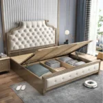 سرير مع كومود بتصميم عالي الجودة