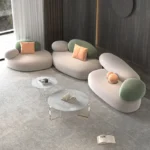 طقم كنب راقي بتصميم عصري لمنزلك الفخم