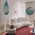 ⁦كنب مودرن بقاعدة معدنية  فاخرة⁩ - الصورة ⁦4⁩