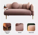 ⁦كنب مودرن فاخر بتصميم فريد مع طاولة⁩ - الصورة ⁦5⁩