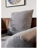 ⁦كنب خشب ثنائي بتصميم حديث⁩ - الصورة ⁦7⁩