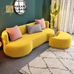 كنب مودرن مخملي فاخر تعكس الأناقة والجودة