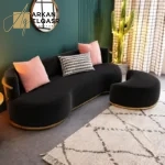 كنب مودرن مخملي فاخر تعكس الأناقة والجودة