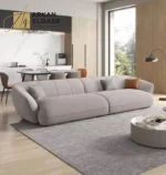 كنب صاله مع ظهر منحني مريح وفخم