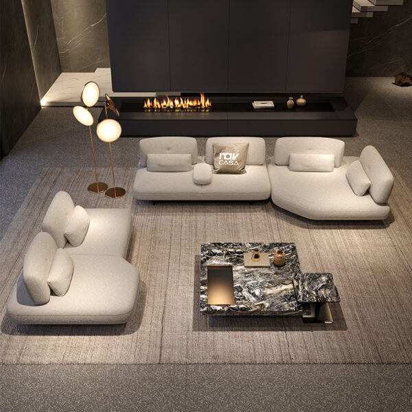 كنب زاوية بتصميم اوروبي متميز