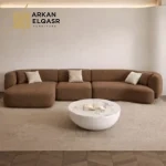 كنب زاويه علي الطراز الاوروبي الفخم