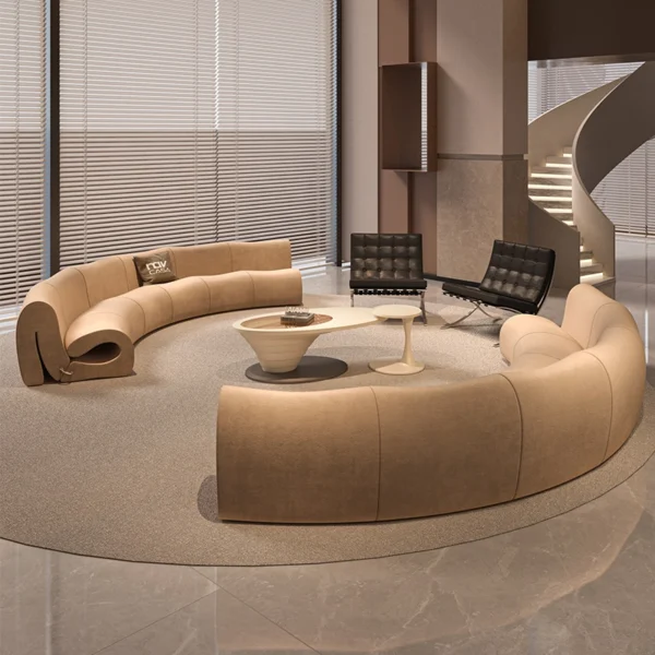 كنب معدني بألوان متعددة لديكور رائع