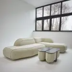 كنب أثاث فاخر بتصميم فريد