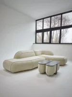 كنب أثاث فاخر بتصميم فريد